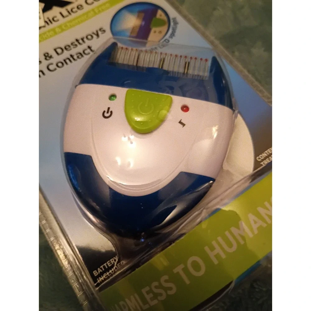 Nix Electronic Lice Comb Treatment Head Lice Removal Pesticide And Chemical Free